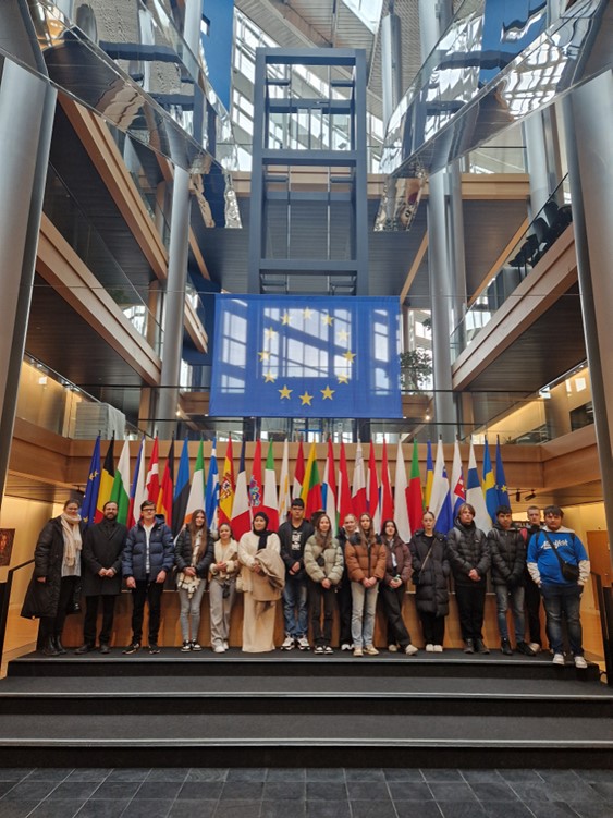 Besuch im Europäischen Parlament